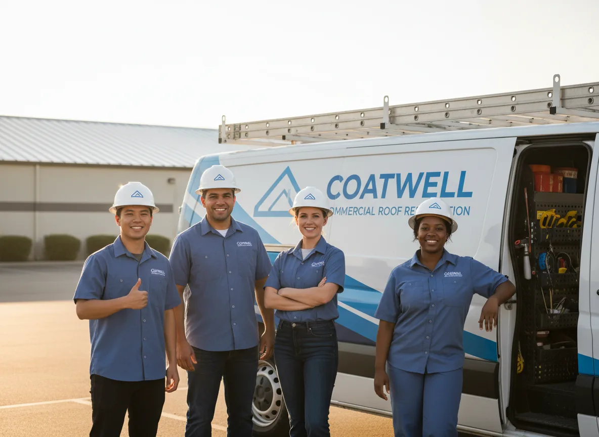 Commercial roof coating company in Selbyville, WV